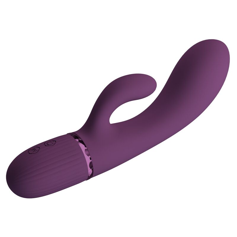 Pretty Love - Margie Vibrateur Lapin Rechargeable 10 Fonctions Violet - Image 8