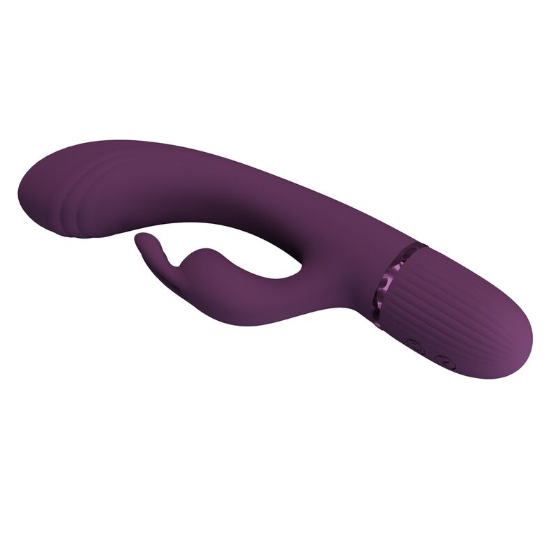 Pretty Love - Rocco Vibrateur Lapin Rechargeable 10 Fonctions Violet - Image 9