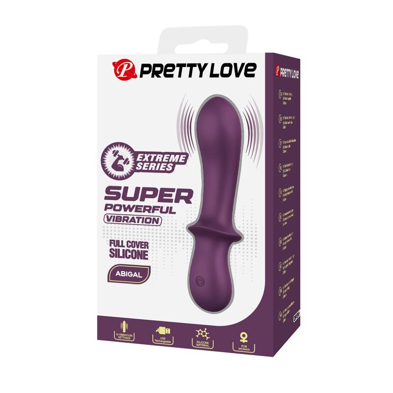 Pretty Love - Vibrateur Rechargeable Abigail 10 Fonctions Violet - Image 4
