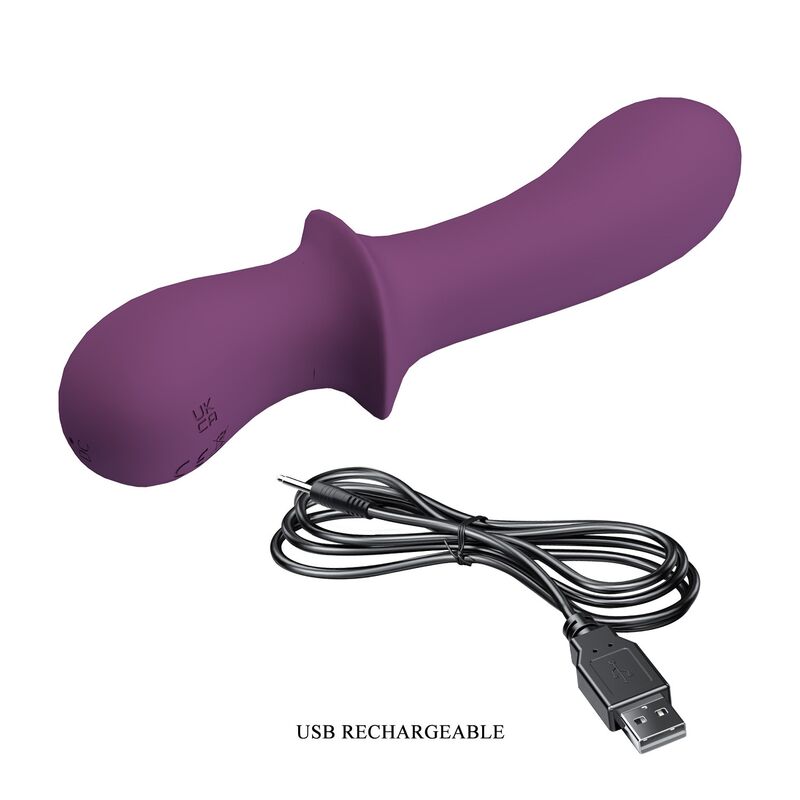 Pretty Love - Vibrateur Rechargeable Abigail 10 Fonctions Violet - Image 9