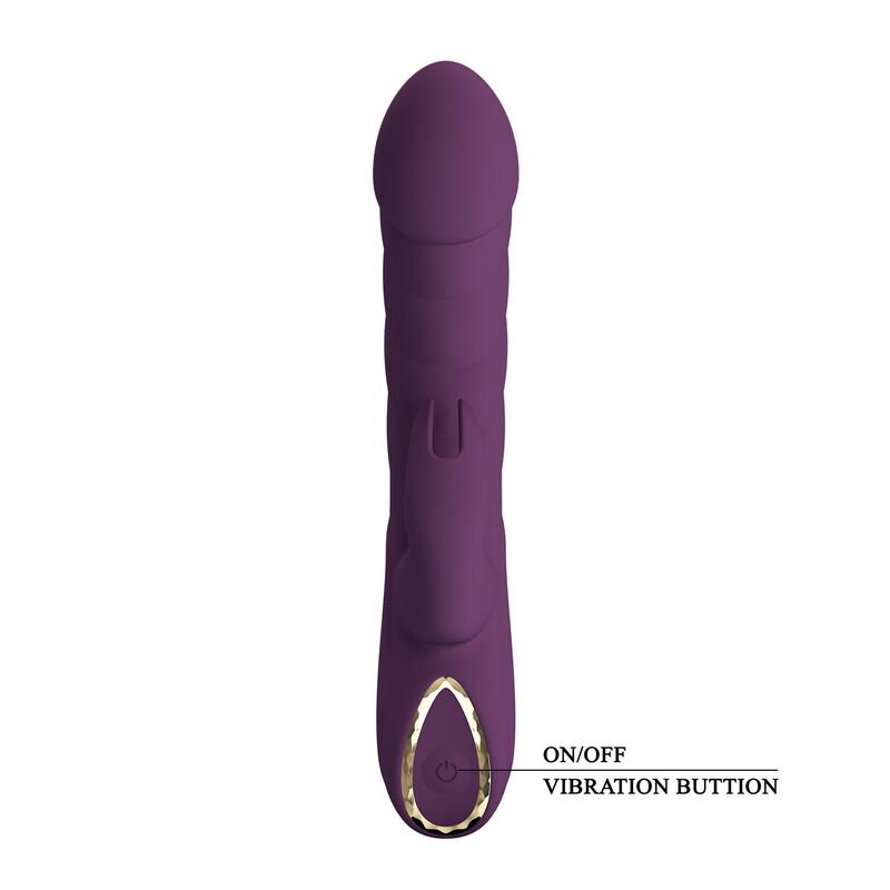 Pretty Love - Vibrateur Lapin Rechargeable Harper 10 Fonctions Violet - Image 10