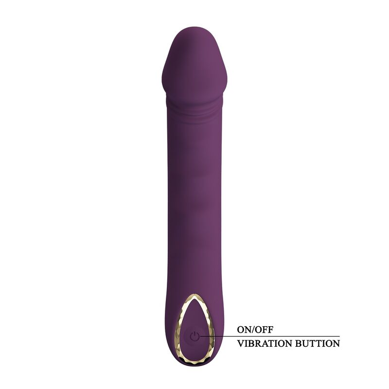 Pretty Love - Vibrateur Rechargeable Amara 10 Fonctions Violet - Image 3