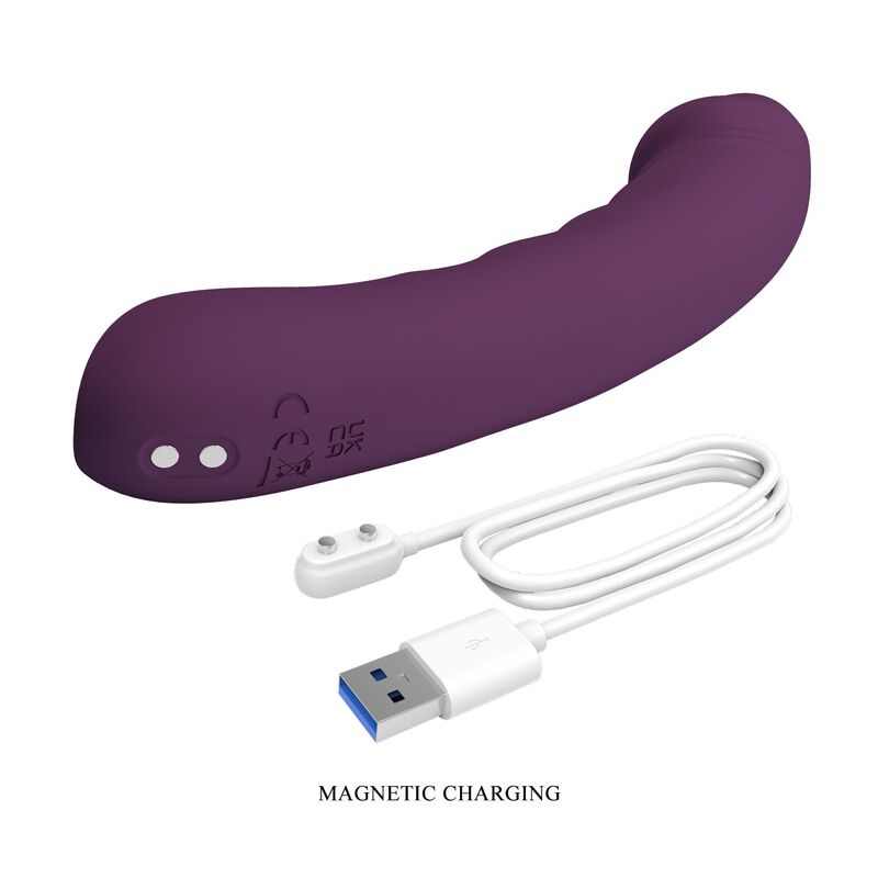 Pretty Love - Vibrateur Rechargeable Amara 10 Fonctions Violet - Image 9