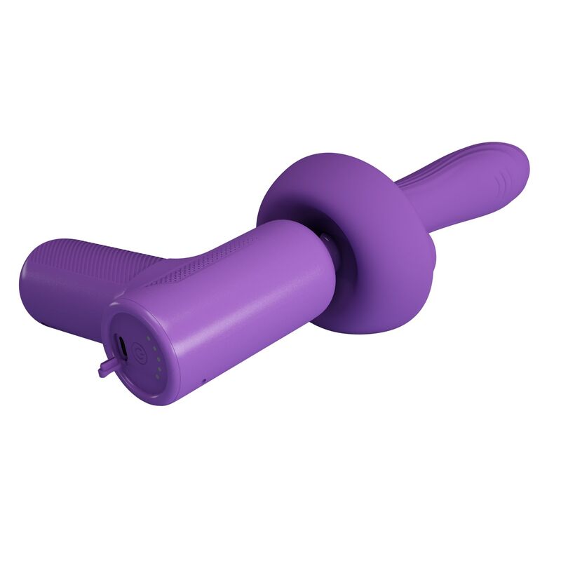 Pretty Love - Pistolet De Massage Vito À Poussée 5 Modes Violet - Image 4