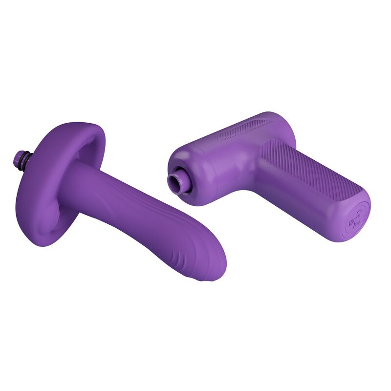 Pretty Love - Pistolet De Massage Vito À Poussée 5 Modes Violet - Image 6