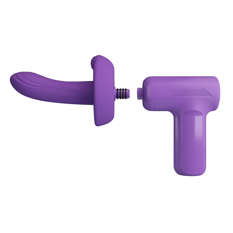 Pretty Love - Pistolet De Massage Vito À Poussée 5 Modes Violet - Image 7
