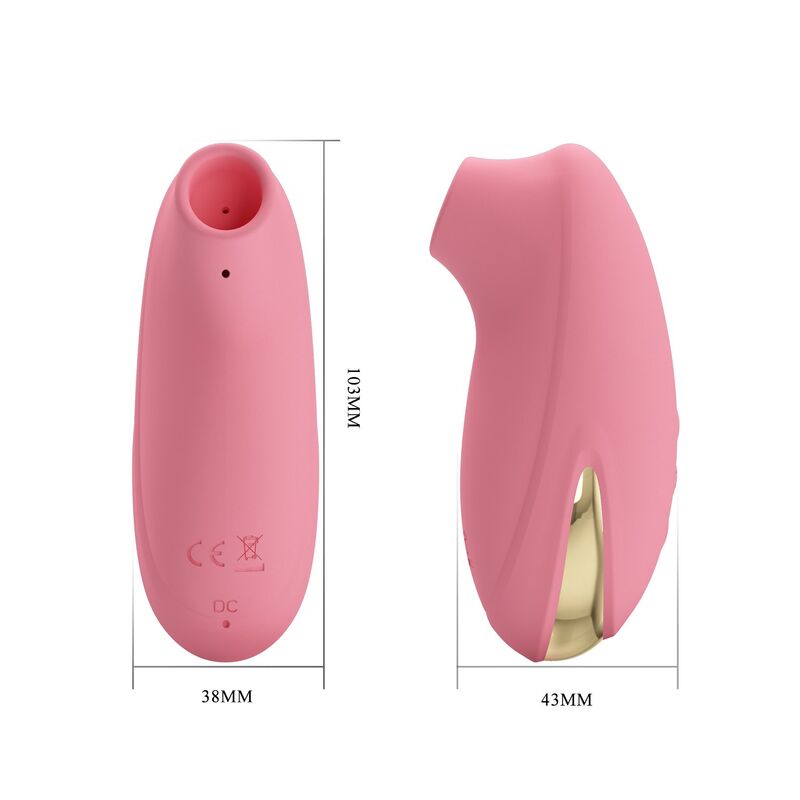 Pretty Love - Stimulateur De Succion Clitoriale Otis 7 Modes Rose - Image 9
