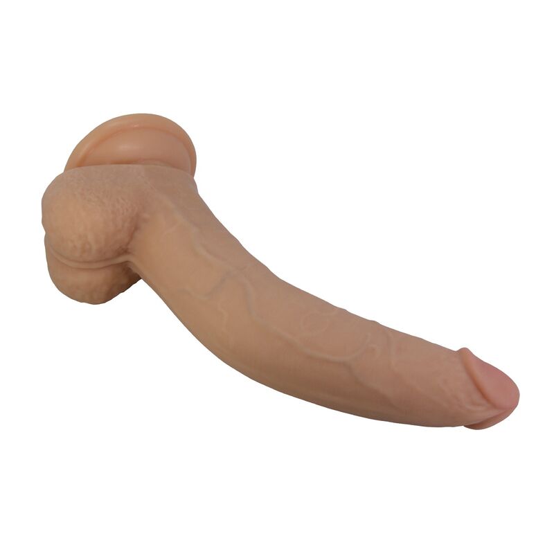 Pretty Love - Ellcument Realistic Flexible Dildo 18 Cm Ø 4.5 Cm Tpe Natural - Image 6