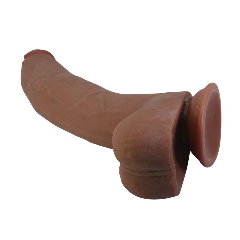 Pretty Love - Ulric Realistic Flexible Dildo 26 Cm Ø 5.5 Cm Tpe Brown - Image 4