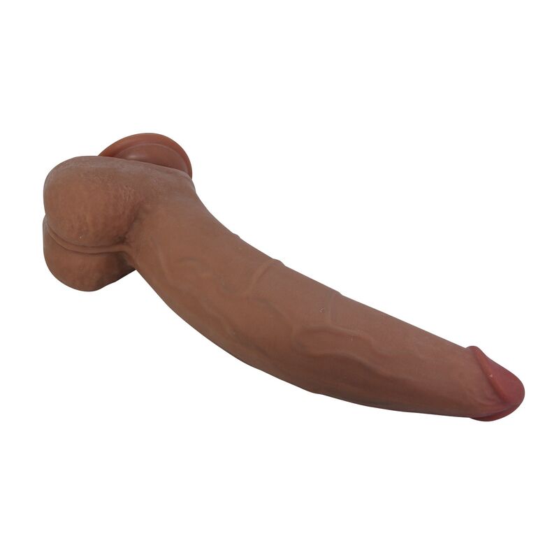 Pretty Love - Ulric Realistic Flexible Dildo 26 Cm Ø 5.5 Cm Tpe Brown - Image 5