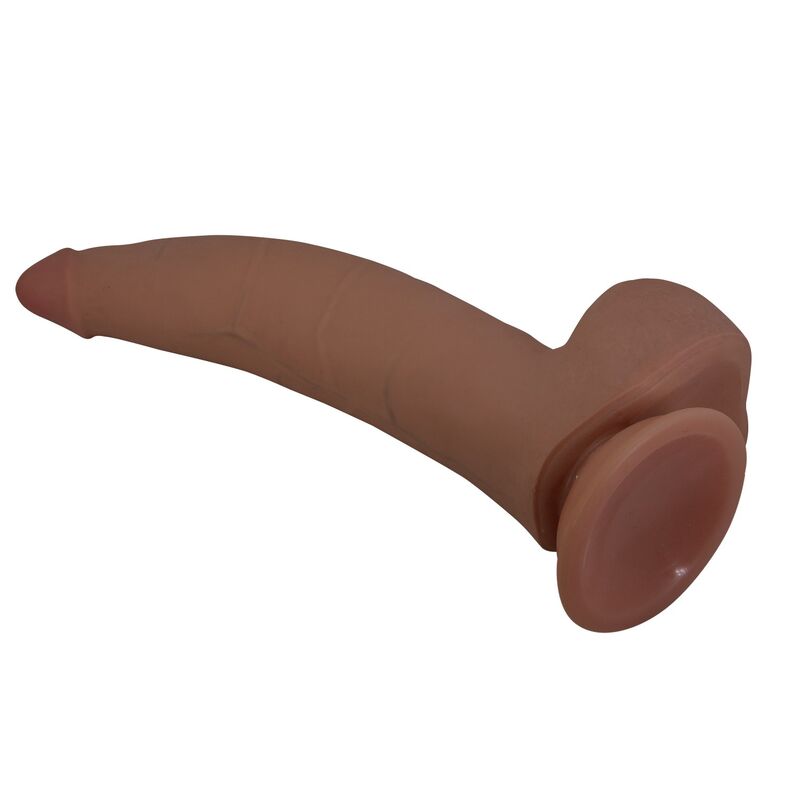 Pretty Love - Cuthbert Realistic Flexible Dildo 20 Cm Ø 5 Cm Tpe Brown - Image 6