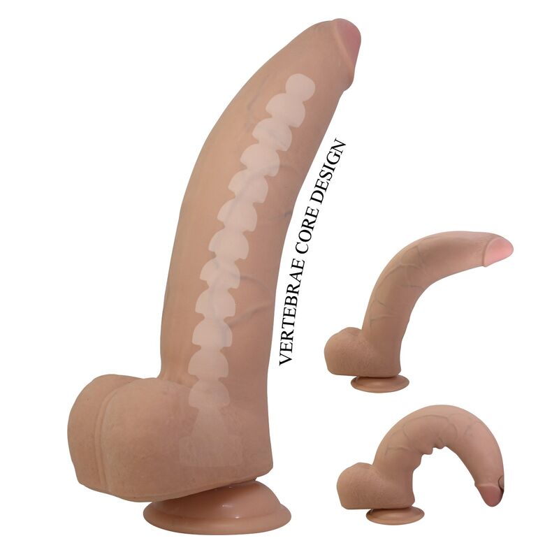 Pretty Love - Quinlan Realistic Dildo 26 Cm Ø 5.5 Cm Natural - Image 5