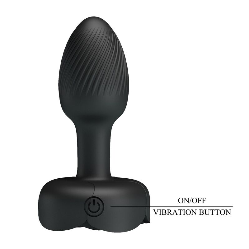 Pretty Love - Plug Anal Vibrant Rechargeable 10 Modes Noir - Image 4