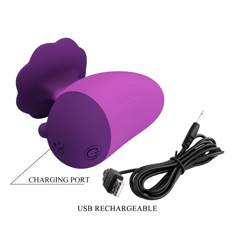 Pretty Love - Stimulateur Clitorial Rechargeable 7 Modes Violet - Image 10