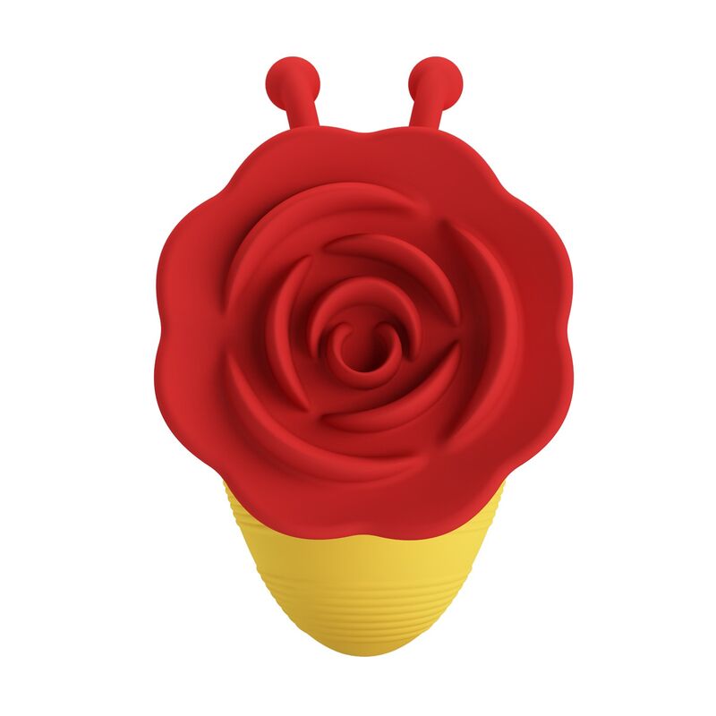 Pretty Love - Little Bee Stimulateur Clitorial Rechargeable 7 Modes Rouge/Jaune - Image 6