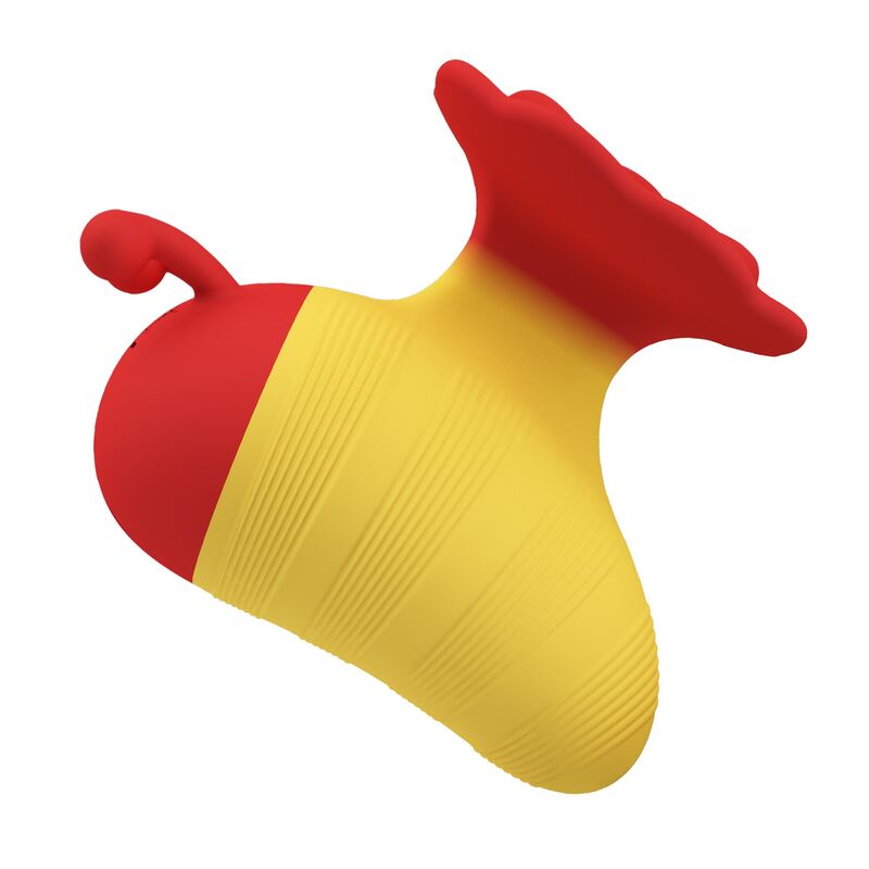 Pretty Love - Little Bee Stimulateur Clitorial Rechargeable 7 Modes Rouge/Jaune - Image 7