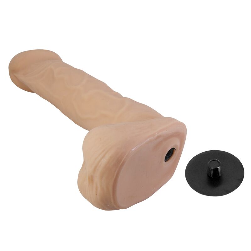 Pretty Love - Harnais Kaspar Avec Godemichet Flexible 21 Cm Ø 5 Cm Naturel - Image 6