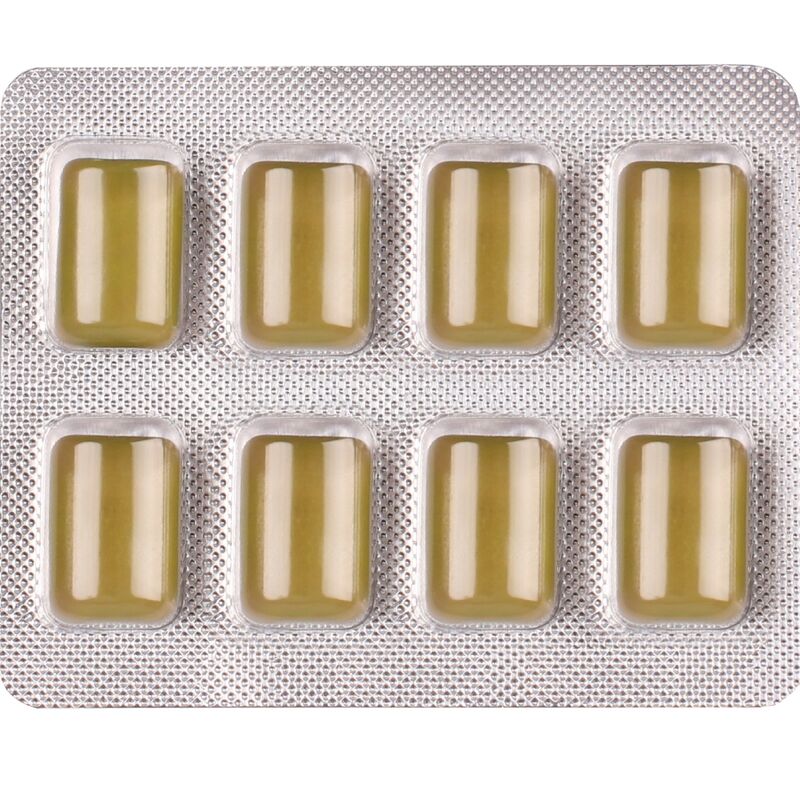 WUG DIET - Chewing-gum fonctionnel sans sucre à la menthe, plaquette thermoformée de 8 pièces - Image 4