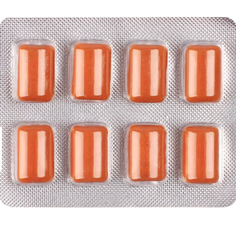 WUG SOLAR - Chewing-gum fonctionnel aux vitamines et au zinc, saveur fruits tropicaux, plaquette thermoformée de 8 unités - Image 4