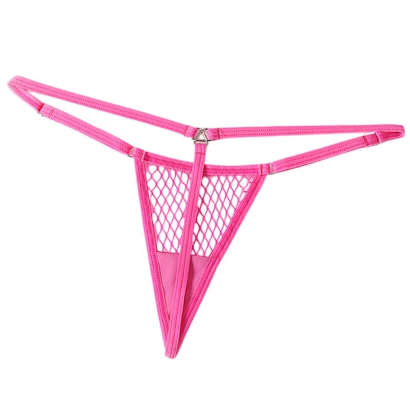 CHILIROSE - CR 4856 MICRO STRING REJILLA ROSE FLUO - Image 4