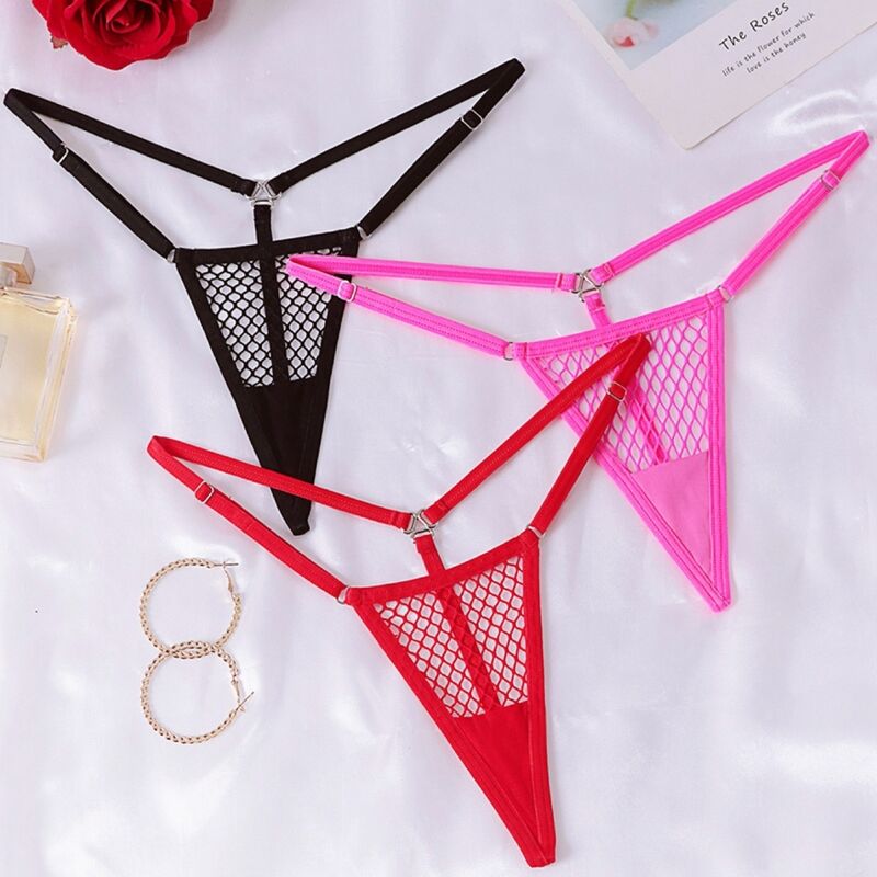 CHILIROSE - CR 4856 MICRO STRING REJILLA ROSE FLUO L/XL - Image 5