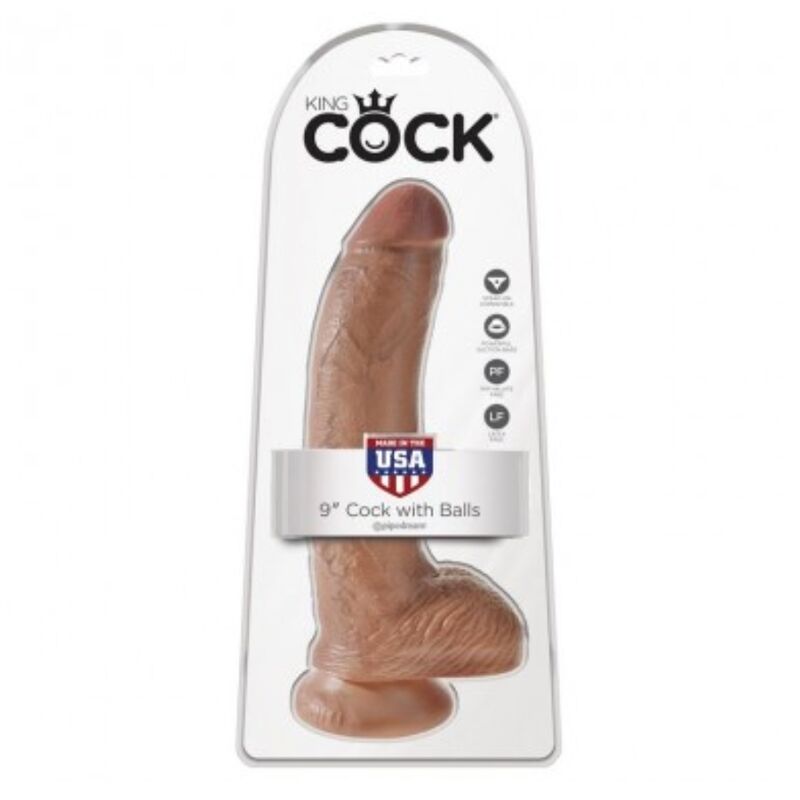 King Cock - Realistic Dildo With Balls 22.8 Cm - Image 6