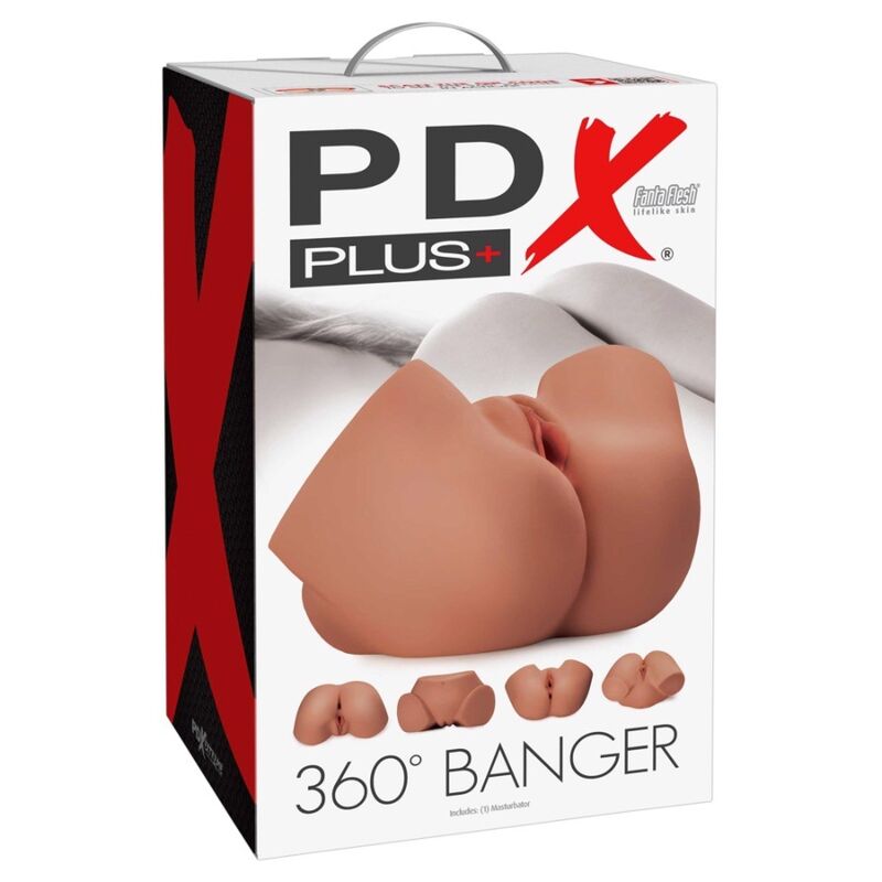 Pdx Plus - Realistic 360 Banger Butt And Vagina Masturbator - Image 8