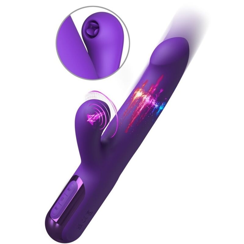 FANTASY FOR HER- VIBRATEUR SUPER SONIX THRUSTER LAPIN VIOLET - Image 3