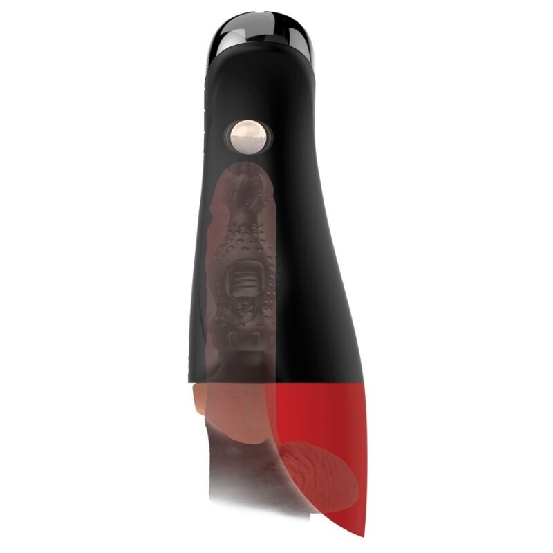 PDX ELITE - FAP-O-MATIC PRO XL, masturbateur vibrant automatique, marron, 34,9 cm - Image 4