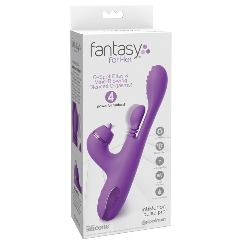 FANTASY FOR HER - VIBRATEUR LAPIN INTIMOTION PULSE PRO VIBE VIOLET - Image 9