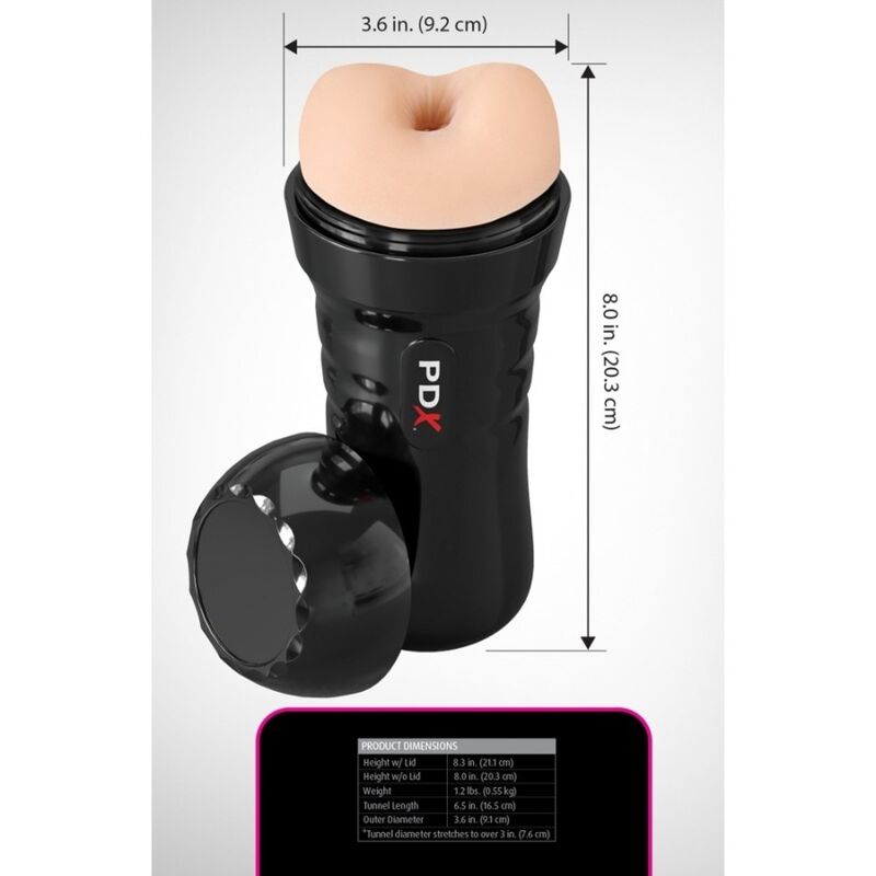 PDX EXTREME - WET BUSSIES SUPER BANGIN' BUTTHOLE ANAL STROKER 20,8 CM - Image 6