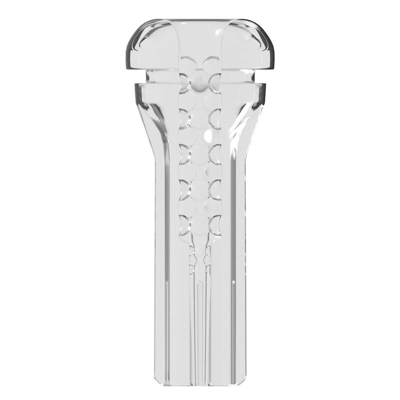 PDX ELITE - VIEWTUBE PLUS SEE-THRU EZ-GRIP TRANSPARENT STROKER 21 CM - Image 3
