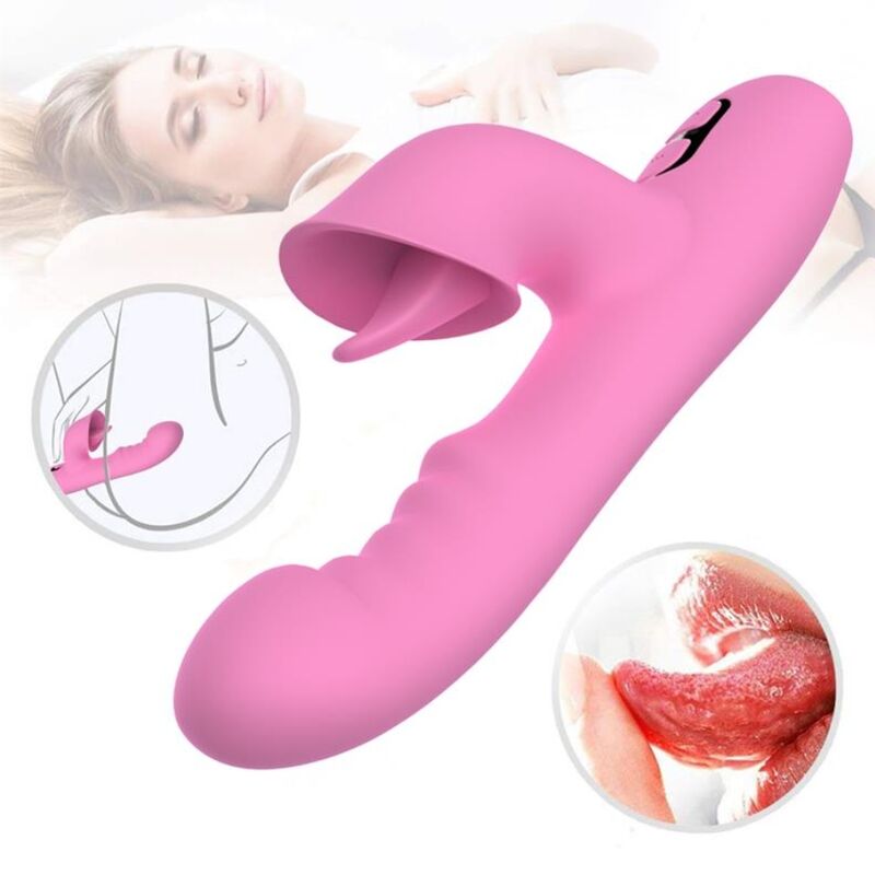 NALONE - T-MAY VIBRATEUR LAPIN MAGIC STICK ROSE - Image 3