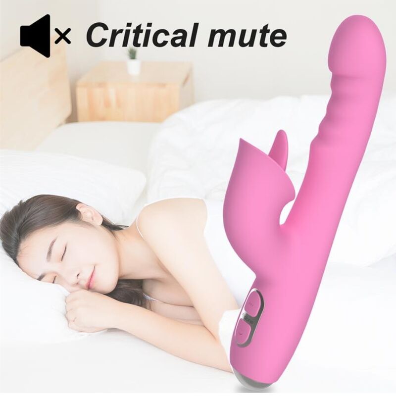 NALONE - T-MAY VIBRATEUR LAPIN MAGIC STICK ROSE - Image 13