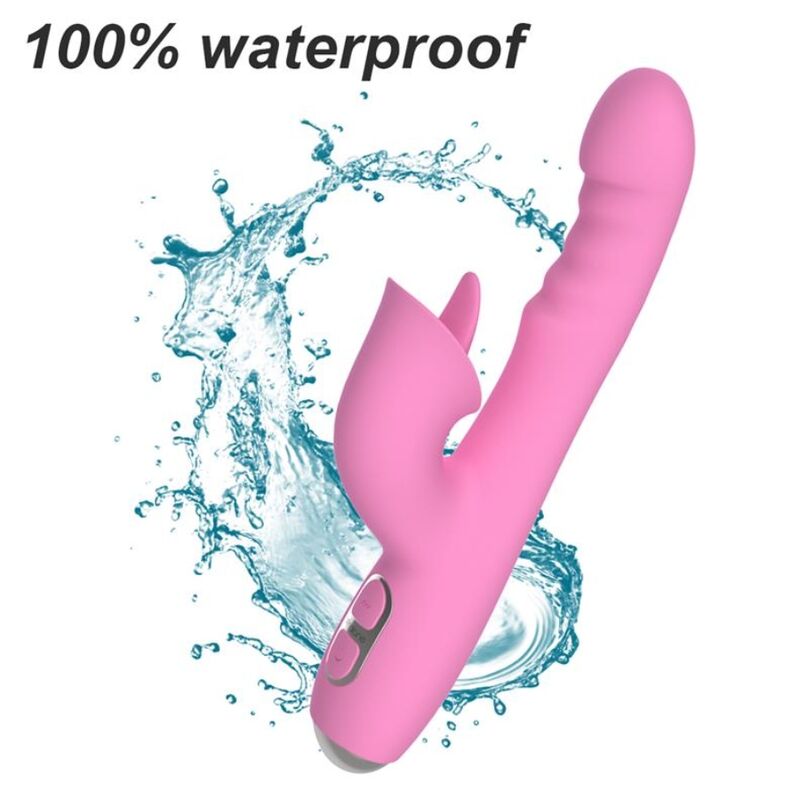 NALONE - T-MAY VIBRATEUR LAPIN MAGIC STICK ROSE - Image 5