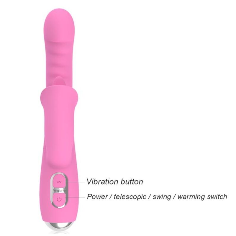 NALONE - T-MAY VIBRATEUR LAPIN MAGIC STICK ROSE - Image 8