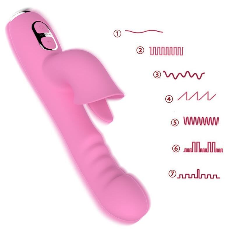 NALONE - T-MAY VIBRATEUR LAPIN MAGIC STICK ROSE - Image 10