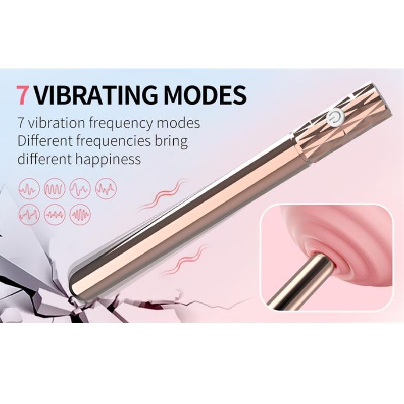 NALONE - TIA VIBRATEUR LAPIN MAGIC STICK ROSE - Image 5