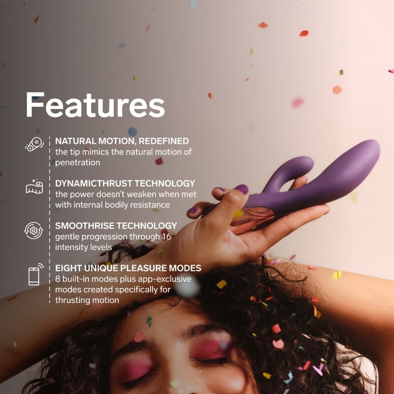 LELO - INA THRUST RABBIT VIBRATEUR À POUSSÉE VIOLET - Image 9