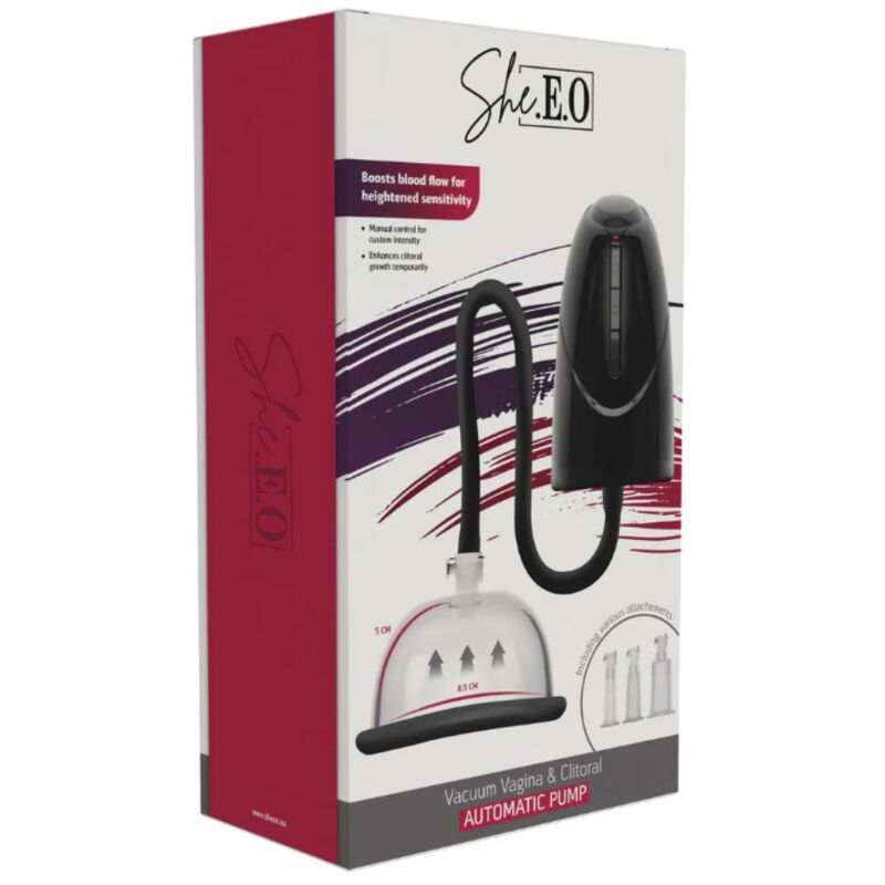 She.e.o - Pompe À Vide Automatique Pour Vagin Et Clitoris Noir - Image 5