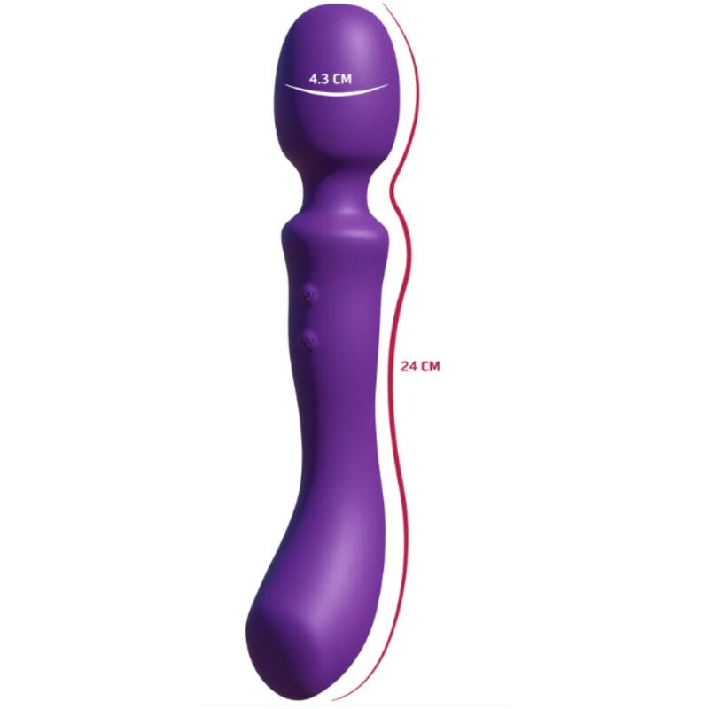 SHE.E.O - BÂTONNET DE MASSAGE VIBRANT À DOUBLE EXTRÉMITÉ VIBRANT - Image 5