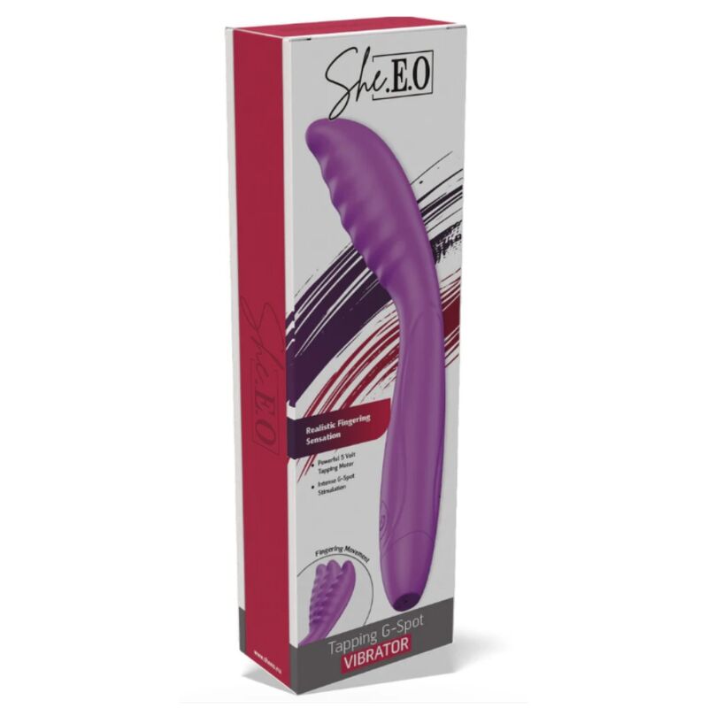 She.e.o - Vibrateur Violette À Tapotements Du Point G - Image 6