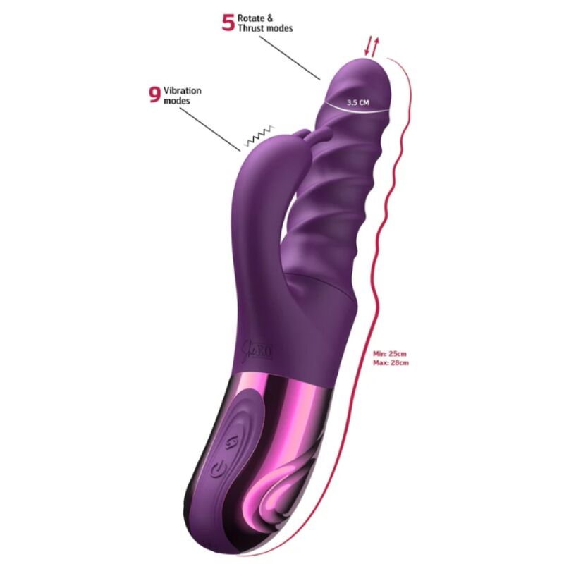 She.e.o - Vibrateur Tourbillon Lapin Violette - Image 4