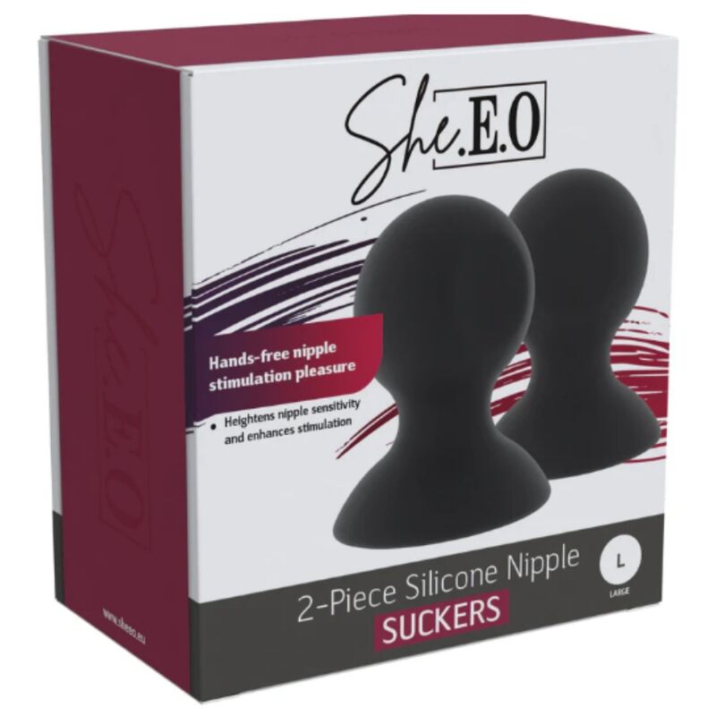 She.e.o - Silicone Nipple Suction Cups L - Image 8