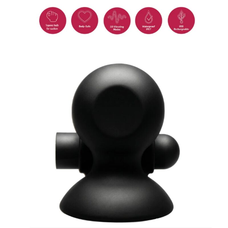 SHE.E.O - GEL DE SUCCION VIBRANT RECHARGEABLE POUR LES TÉTONS - Image 3