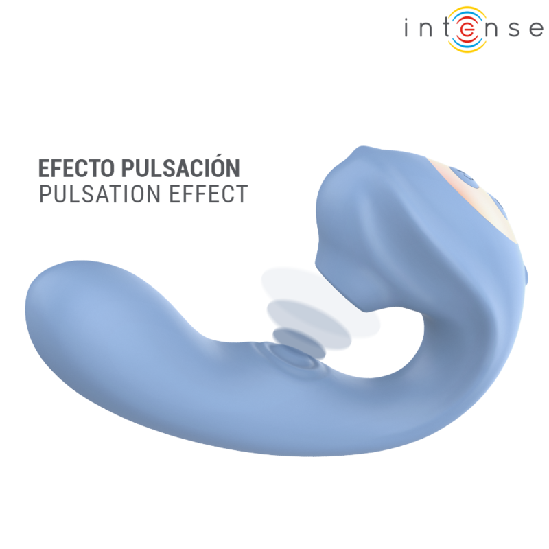 INTENSE - GINA STIMULATEUR CLITORIAL MULTIFONCTIONNEL BLEU - Image 5