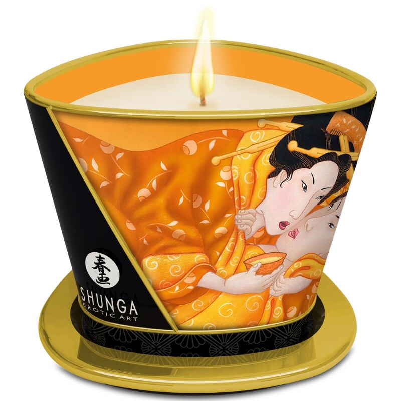 SHUNGA - BOUGIE DE MASSAGE MANGUE 170 ML - Image 3