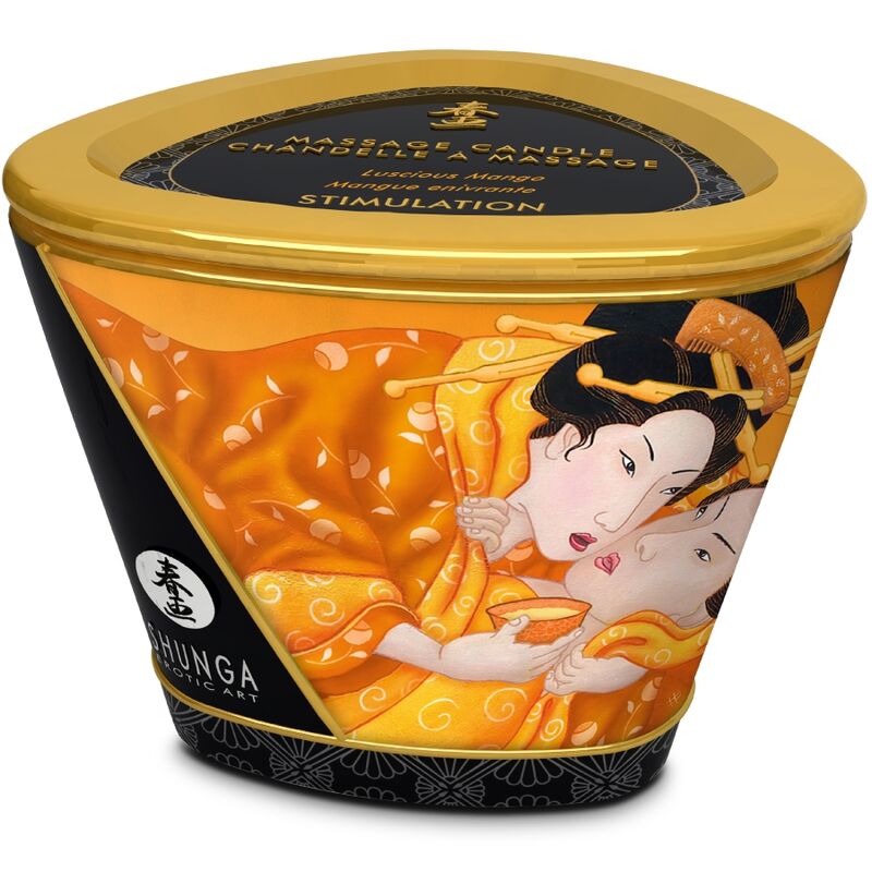 SHUNGA - BOUGIE DE MASSAGE MANGUE 170 ML - Image 4