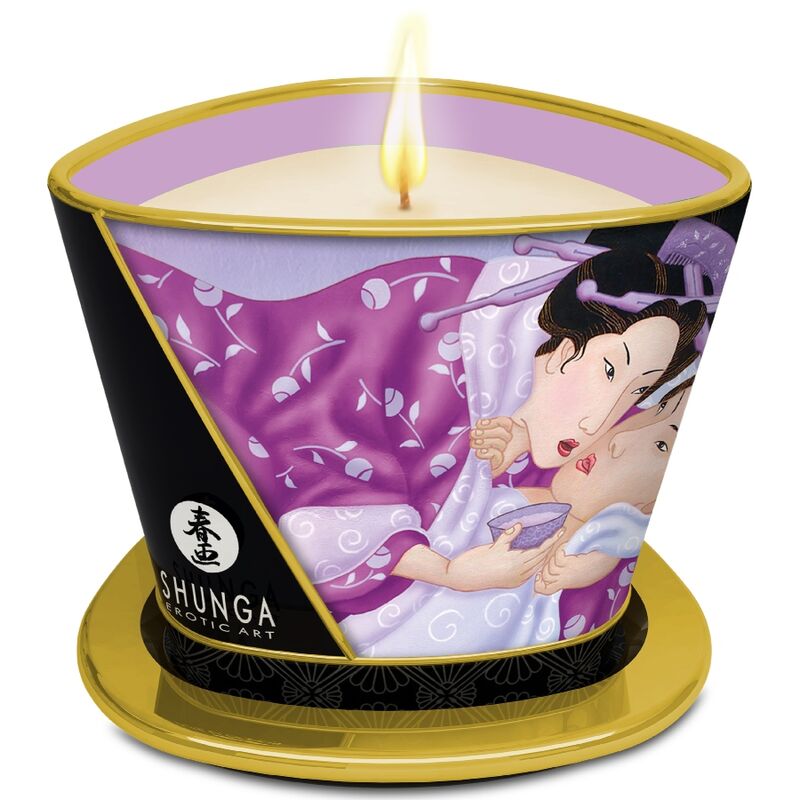 SHUNGA - BOUGIE DE MASSAGE LAVANDE 170 ML - Image 3