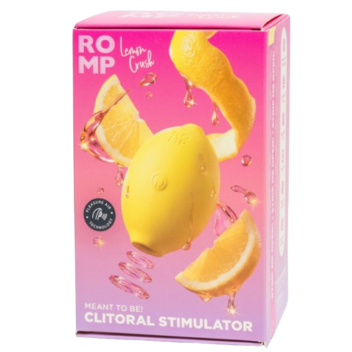 Romp - Lemon Crush Pleasure Air Clitoral Stimulator Yellow - Image 8